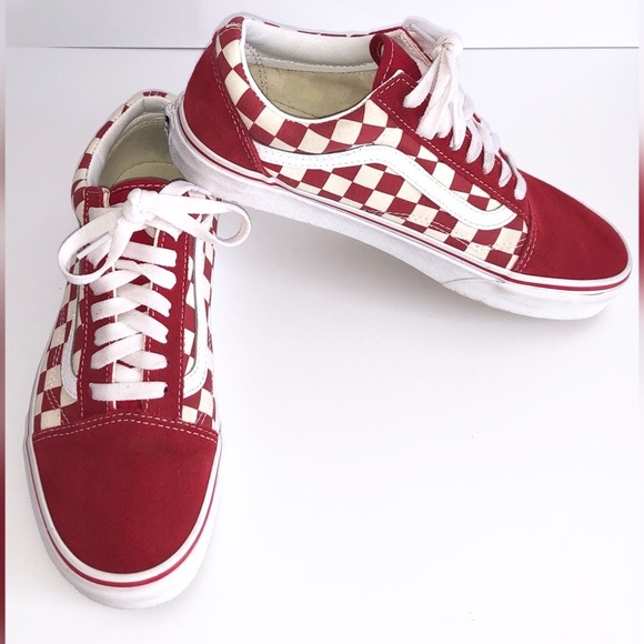 primary check old skool red